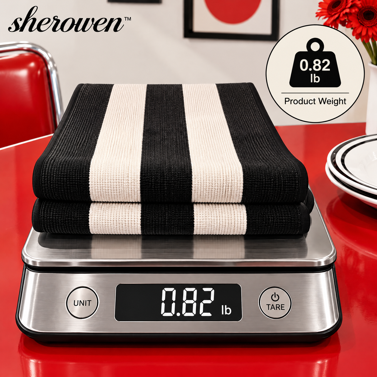 𝒔𝒉𝒆𝒓𝒐𝒘𝒆𝒏™ Contrast Stripe Table Runner