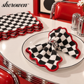 𝒔𝒉𝒆𝒓𝒐𝒘𝒆𝒏™ Scalloped Cloth Napkin Set