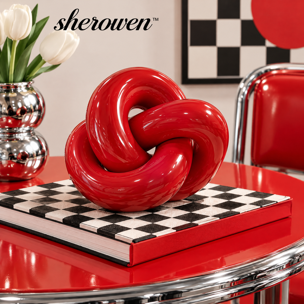 𝒔𝒉𝒆𝒓𝒐𝒘𝒆𝒏™ Ceramic Knot Centerpiece